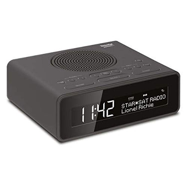TechniSat DIGITRADIO 51 DAB+ Radiowecker (DAB, UKW, Uhrenradio, Wecker mit zwei einstellbaren Weckzeiten, Snooze-Funktion, Sleeptimer, dimmbares Display, Kopfhöreranschluss) weiß im Sale